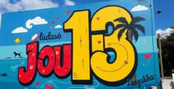 Mural transforma Mirante da 13 de Julho em marco visual