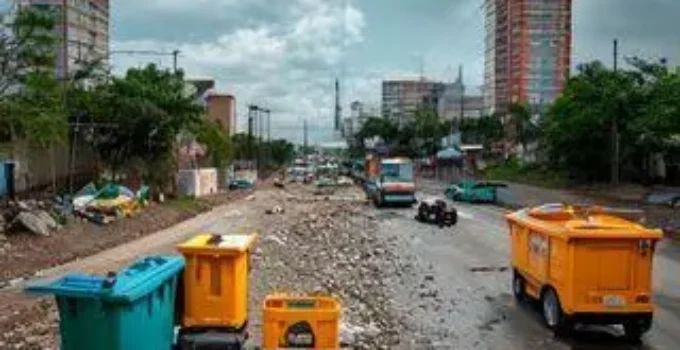 coleta de lixo em Aracaju