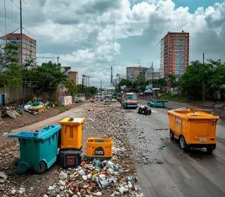 coleta de lixo em Aracaju