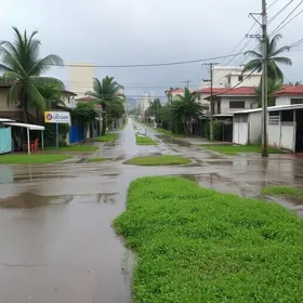 impactos das chuvas em Aracaju