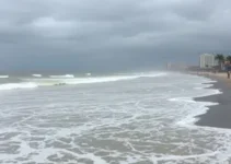 marés altas em Aracaju