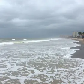 marés altas em Aracaju