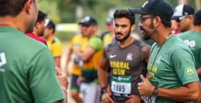 Recepção de atletas