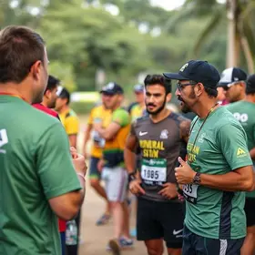 Recepção de atletas