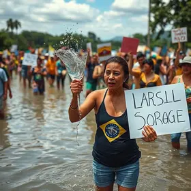 manifestação Zona Oeste de Aracaju