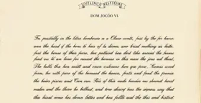 Carta Régia de Dom João VI