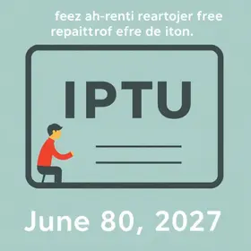 isenção do IPTU 2027