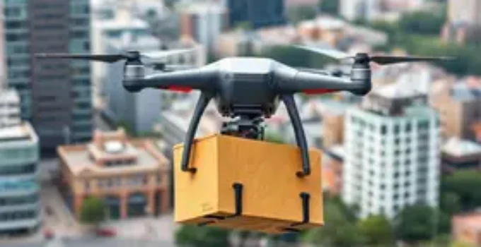 entregas urbanas por drones