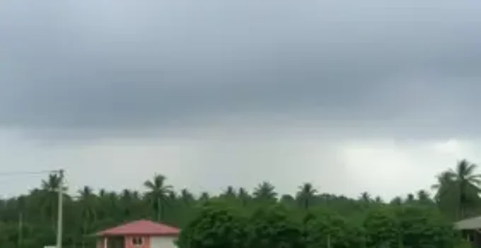 chuvas e ventos fortes em Sergipe