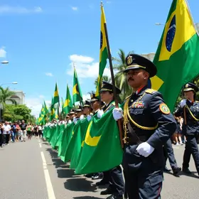 Desfile Cívico em Aracaju